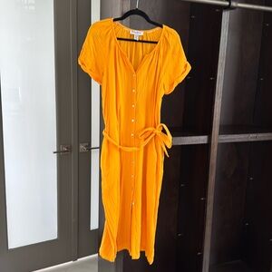 EUC Tommy Bahama island soft orange dress.  Size medium